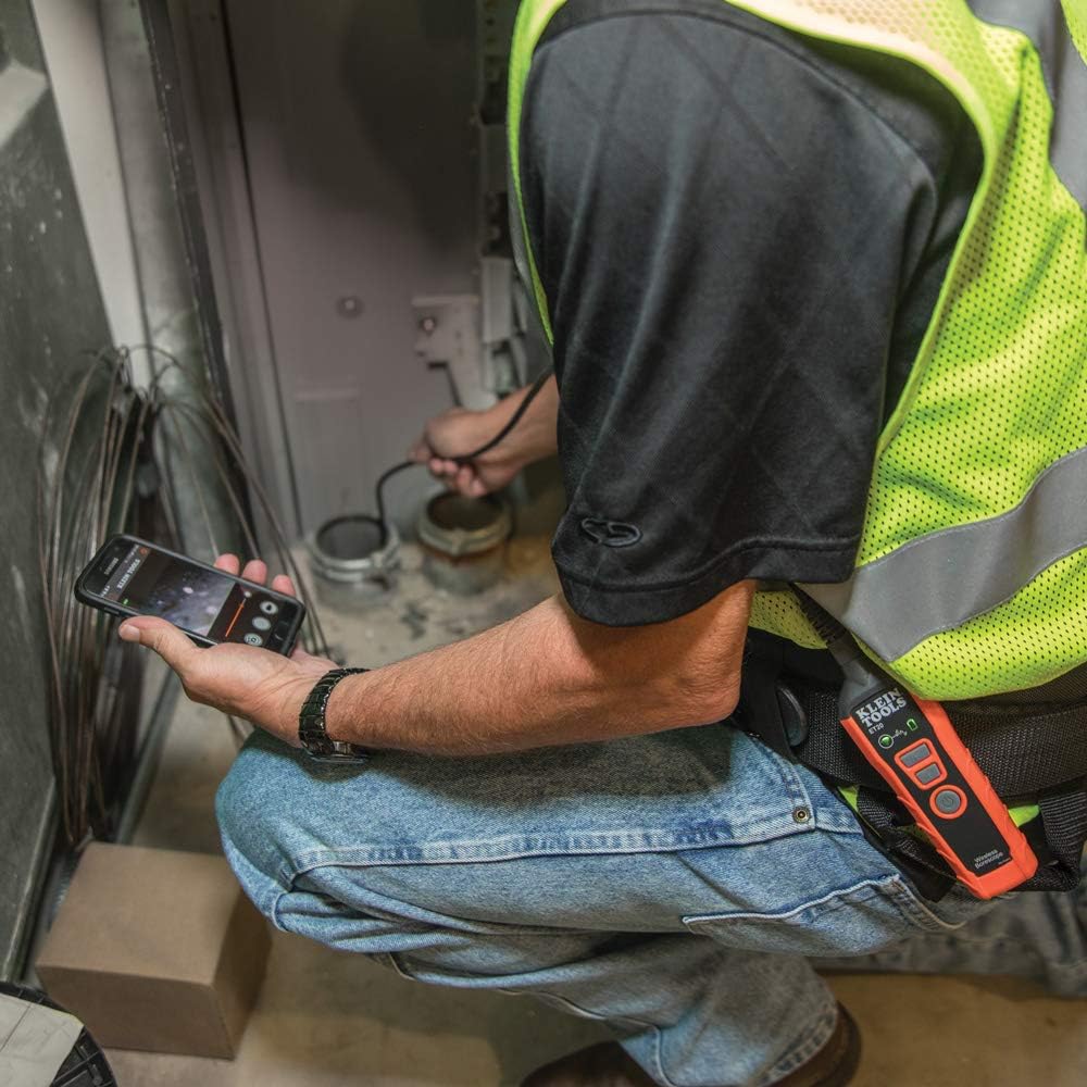 KLEIN TOOLS Klein Tools ET20 WiFi Borescope Inspection Camera Battery Powered WiFi Connection