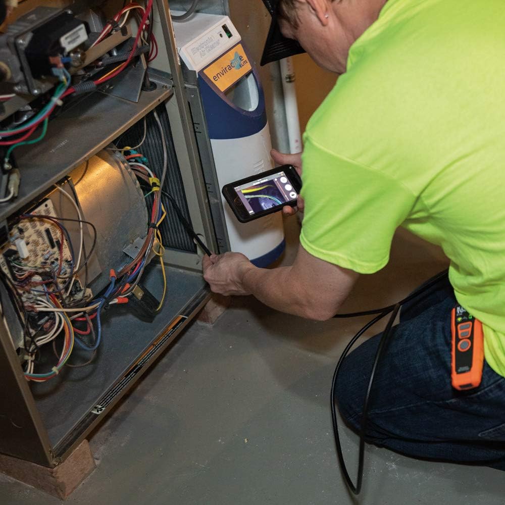 KLEIN TOOLS Klein Tools ET20 WiFi Borescope Inspection Camera Battery Powered WiFi Connection