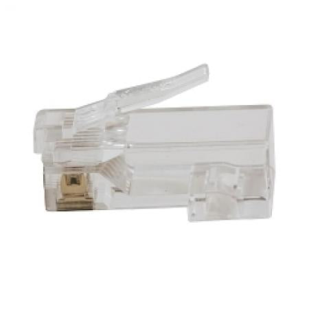 KLEIN TOOLS Klein Tools VDV826-702 Pass-Thru Modular Data Plug RJ45 CAT5E 50-Pack