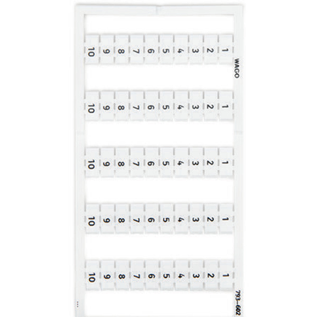 WAGO 793-602 MARKING & LABELING