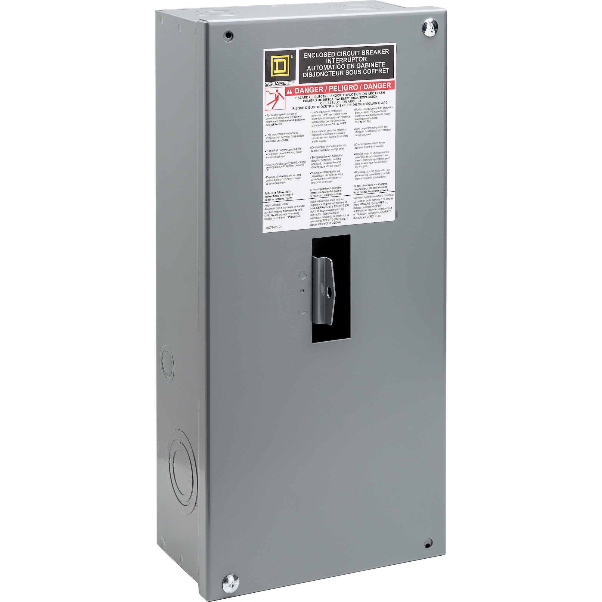 SCHNEIDER ELECTRIC HD100S CIRCUIT BREAKERS