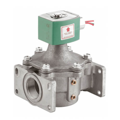 ASCO ASCO 8214G251 Solenoid Valve 120/60VAC 1 Inch NPT 2-Way NC Watertight Min PSI=0 Max PSI=5 1132300 BTU