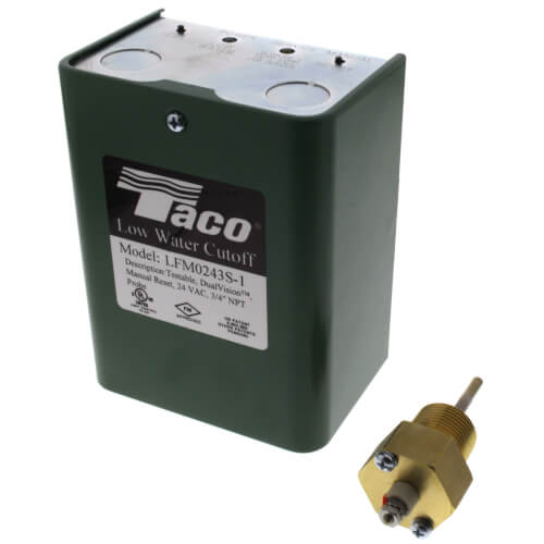 TACO Taco LFM0243S-1 Electronic Low Water Cut-Off 24 VAC Manual Reset