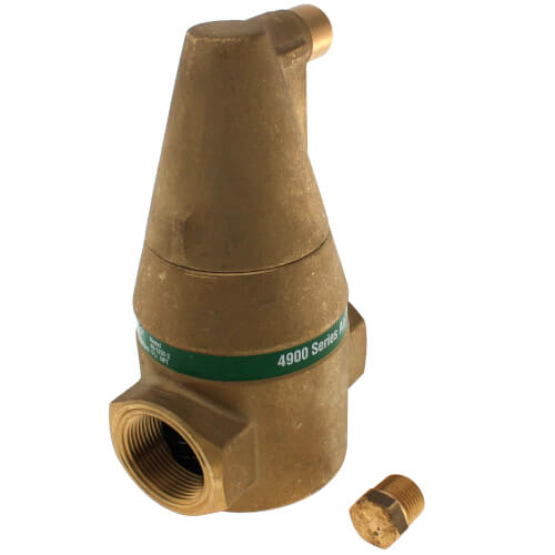TACO Taco 49-125T-2 Auto Air Separator 1-1/4 Inch FNPT 150 PSI Bronze Replacement VRTX125-3