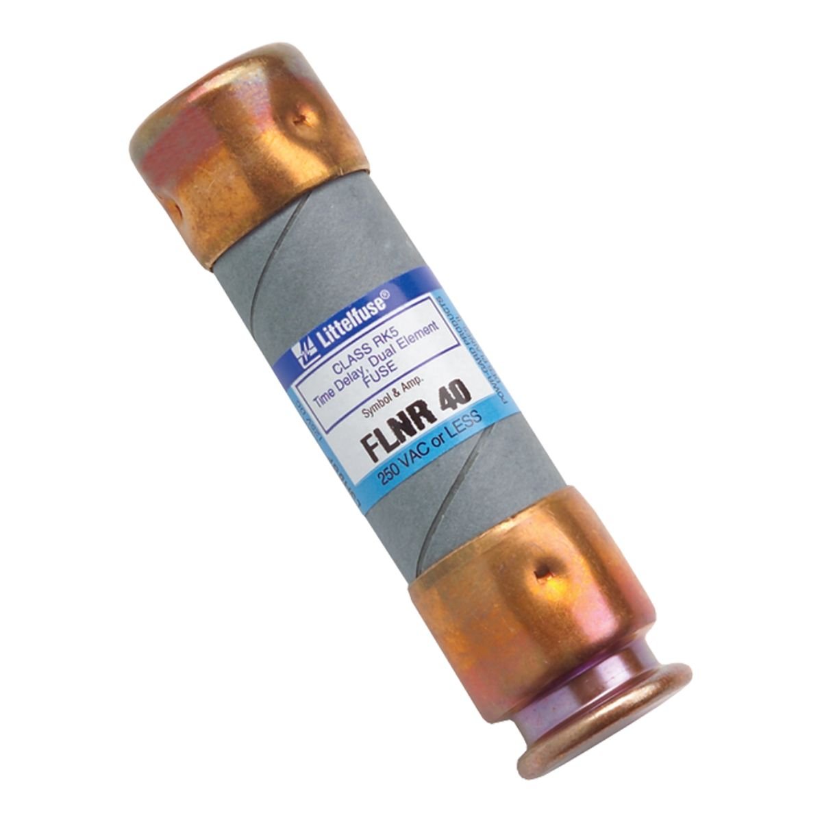 DIVERSITECH DiversiTech 7-CRNR40 Dual Element Time Delay Fuses 40 Amp 250V