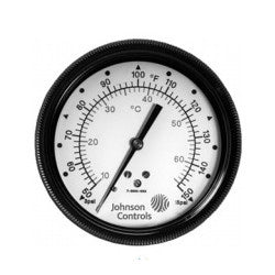 JOHNSON CONTROLS Johnson Controls T-5500-1056 Thermometer -20/80F 3-1/2 Inch Dial Size