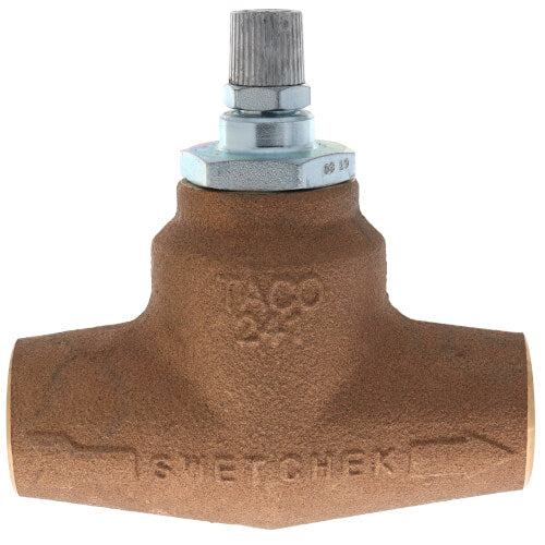 TACO Taco 241-4 Flocheck Valve 1 Inch Sweat Bronze Replacement 21431