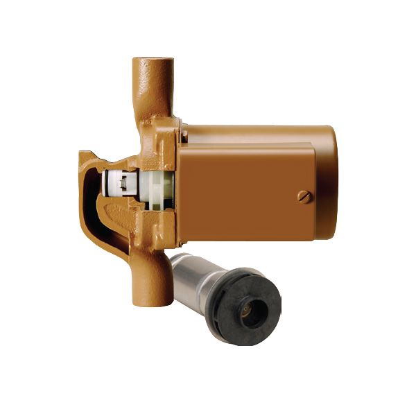 TACO Taco 008-BC6 Bronze Body Cast Iron 3/4 Inch Sweat In-Line Bronze Booster Pump 1/25 HP 1 PH