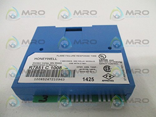 HONEYWELL Honeywell R7851C1008 Dynamic Self-Check Flame Amplifier for 7800 Series - 1 Pack