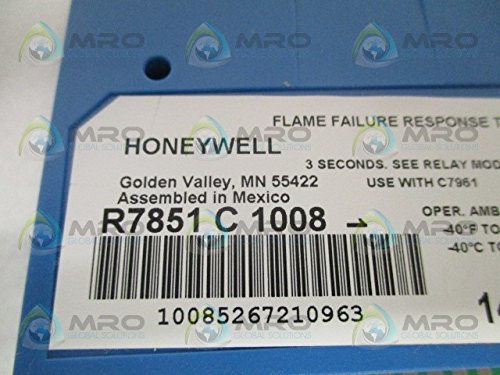 HONEYWELL Honeywell R7851C1008 Dynamic Self-Check Flame Amplifier for 7800 Series - 1 Pack