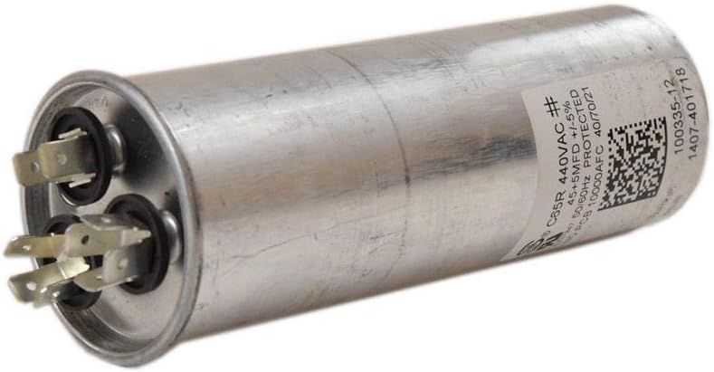 ALLIED AIR Lennox 89M80 Dual Run Capacitor 440Vac 45/5 Microfarad Replacement Part