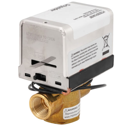 SCHNEIDER ELECTRIC Schneider Electric VT2223G13A020 Zone Valve Assemblies 24V 1/2 Inch NPT