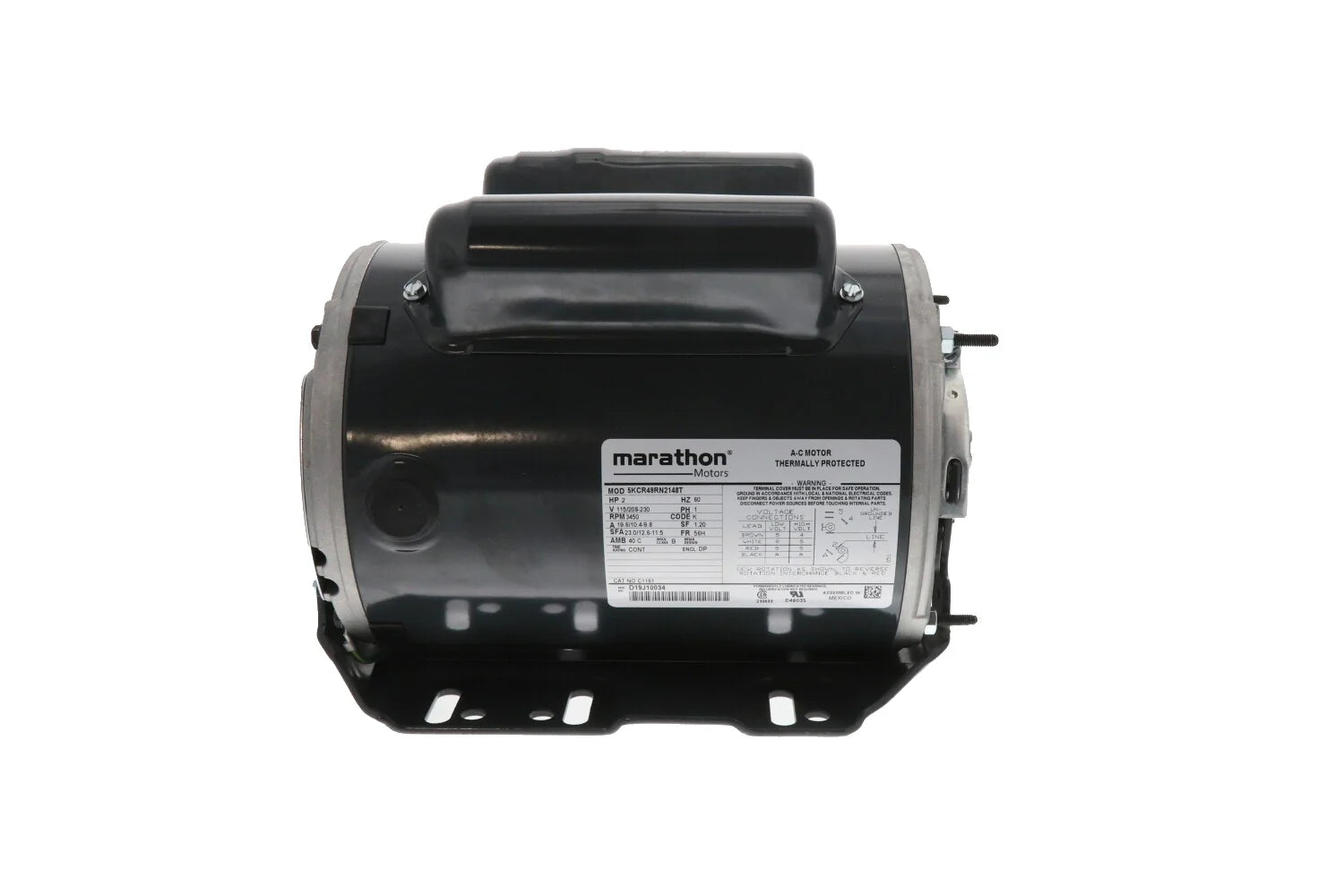 TRANE MOT2296 MOTOR PARTS