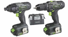 GENESIS Richpower Industries GL20DIDKB2 Drill Driver Combo Kit