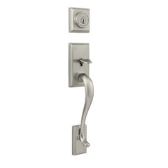 KWIKSET Kwikset 800HELIP-15S.STRKP Hawthorne Handleset Satin Nickel