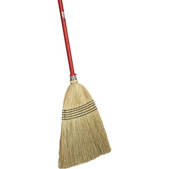 LIBMAN Libman 502 Janitor Corn Broom 57 In Handle 14 In Sweep