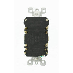 LEVITON Leviton GFNT1-3I Self-Test SmartlockPro Slim GFCI Receptacle 15 Amp (3-Pack) GFNT1-3I