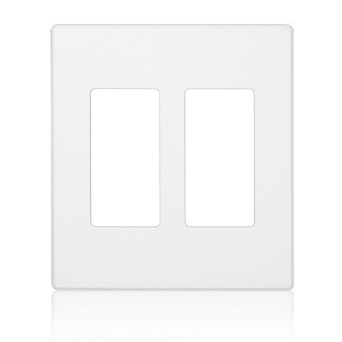 LEVITON Leviton Telcom AWP00-20W Renoir2 Wallplate 2-gang