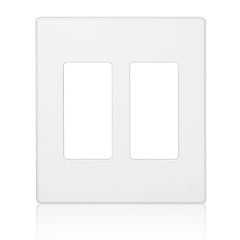 LEVITON Leviton Telcom AWP00-20W Renoir2 Wallplate 2-gang