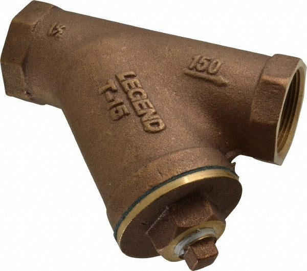 LEGEND VALVE Legend Valve 105-507 Bronze Y-strainer 1.5 Inch Fnpt
