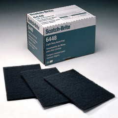 3M 3M 7000121092 Scotch-Brite light duty hand pad 6448 6 inches x 9 inches (20 per box, 3 boxes per case)