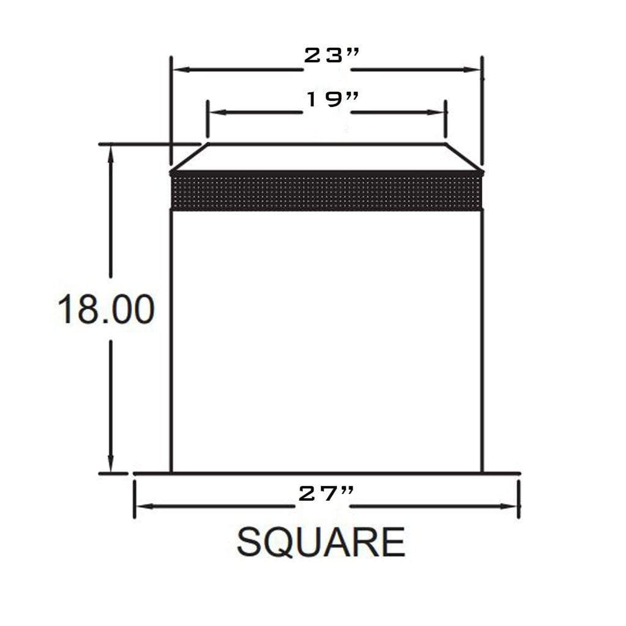 METAL-FAB Metal-Fab 16ATGIS Air-Cooled Temp/Guard Attic Insulation Shield 16 in (Repl. 16ATGIS)