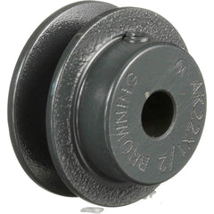 BROWNING Browning 1025907 Single Groove Sheave 0.5 in Bore