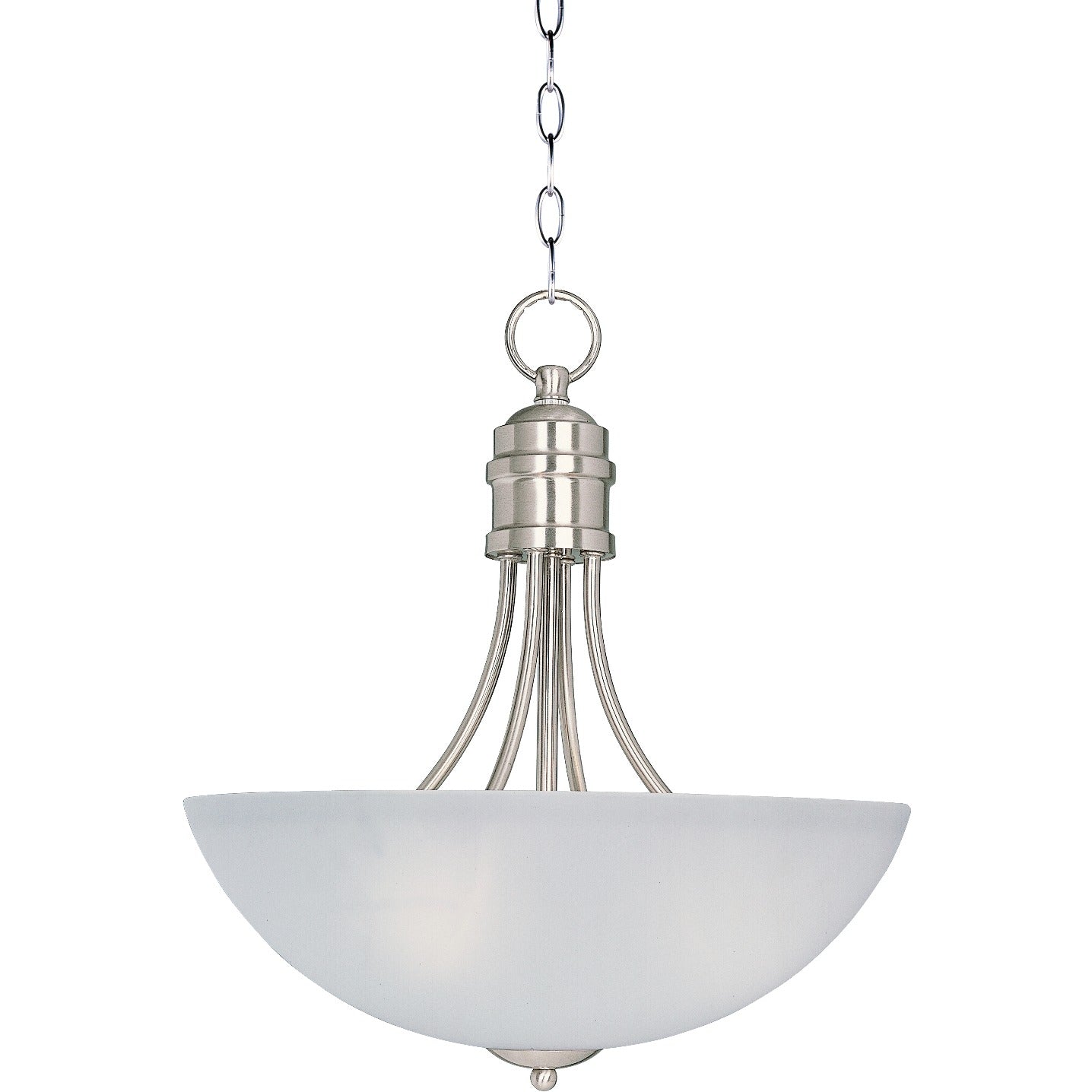 MAXIM LIGHTING Maxim Lighting 10044FTSN Logan 3-Light Pendant 120V (15.5-inch)