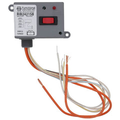 FUNCTIONAL DEVICES Functional Devices RIB2421SB Enclosed Relay 20A SPST-N/O Override 24 Vac/dc 208-277 Vac 120 Vac Coil