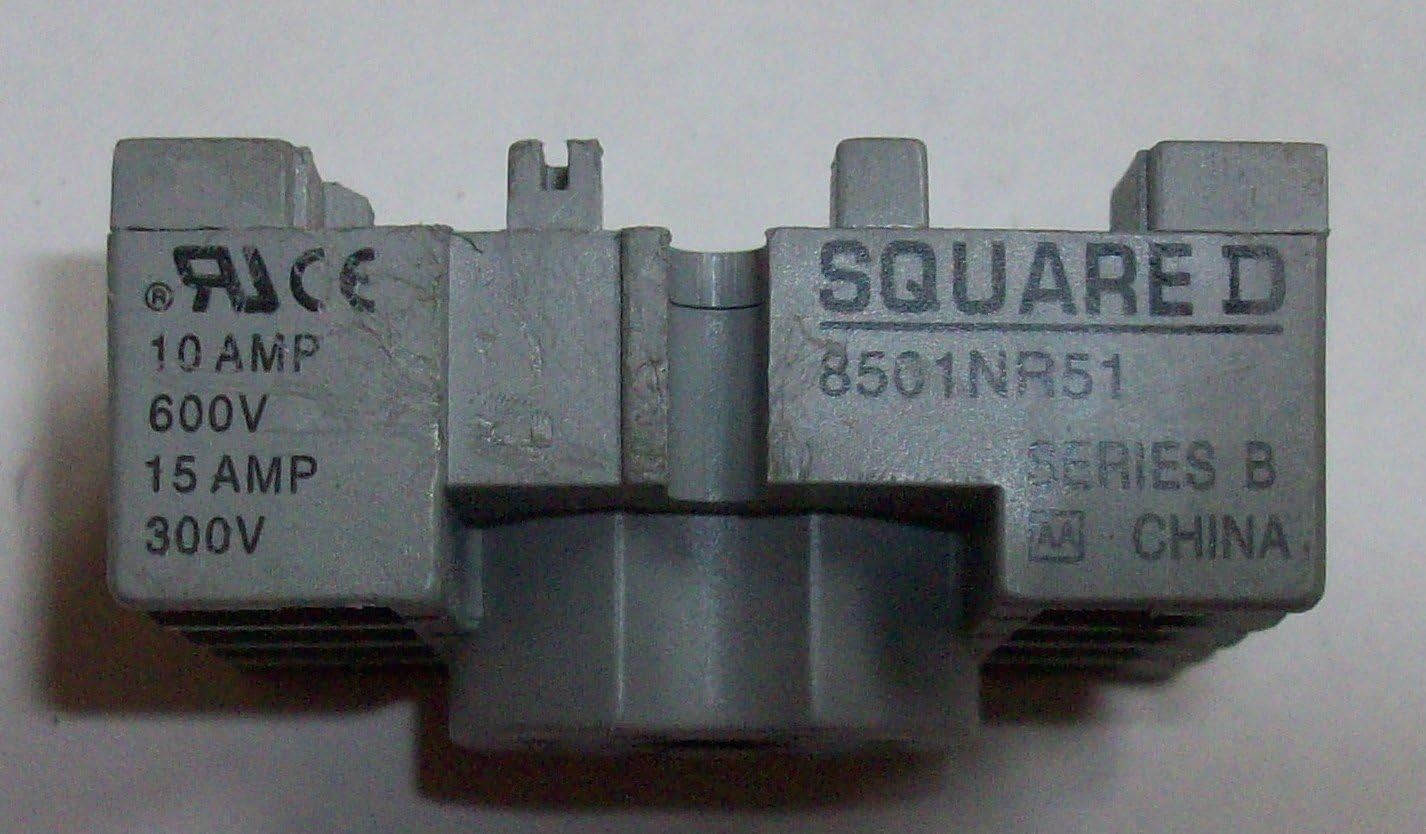 SCHNEIDER ELECTRIC Schneider Electric 8501NR51 Relay Socket 600 VAC 10 Amp