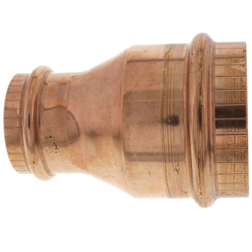 VIEGA Viega 22328 ProPress Zero Lead Copper Reducer 2 Inch by 1-1/4 Inch P x P