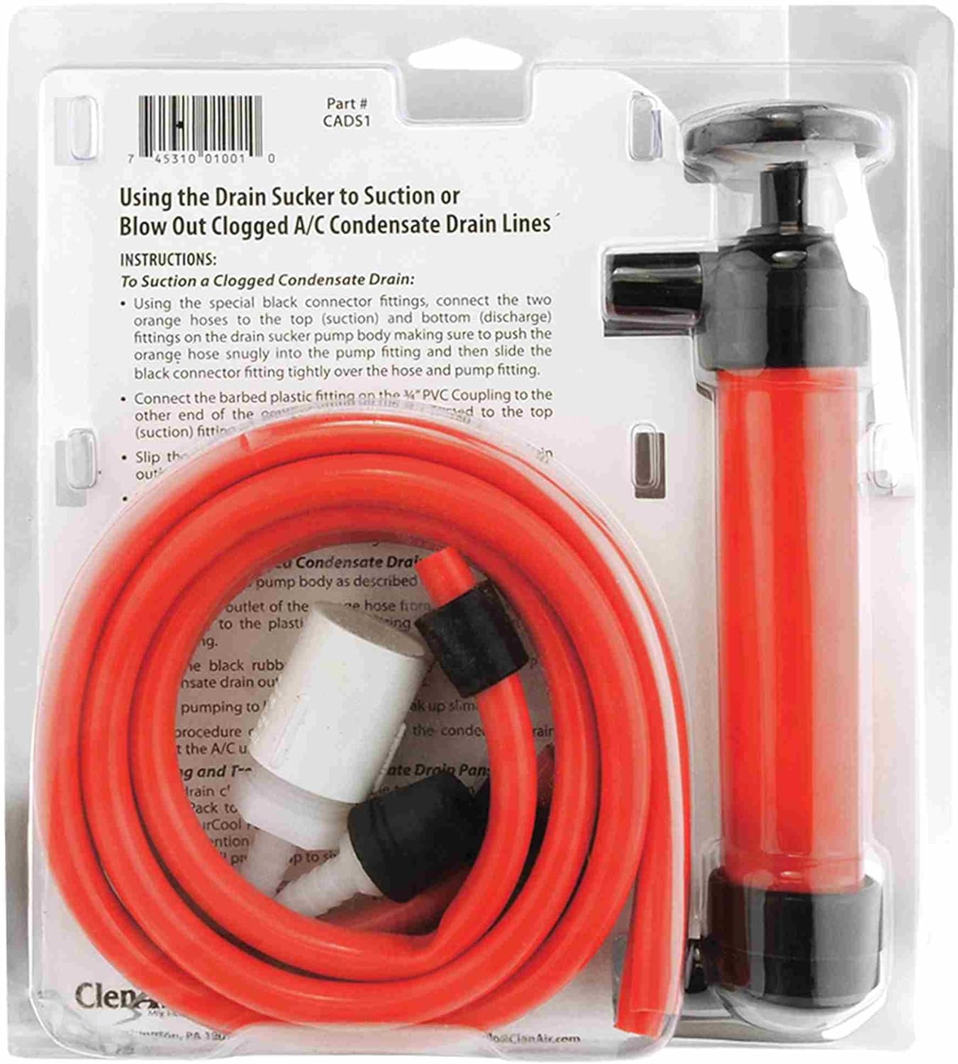DAIKIN Carrier 61308 Ac Drain Sucker Kit