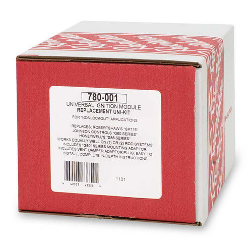 ROBERTSHAW Robertshaw 780-001 Universal Ignition Module for Residential and Commercial Heating - 24VAC