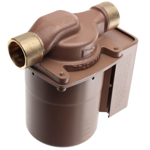 TACO Taco 006-B4-3 Bronze Circulator Pump 1/40HP 115V 3/4 Inch Sweat With Relay Replacement 006-B4-3