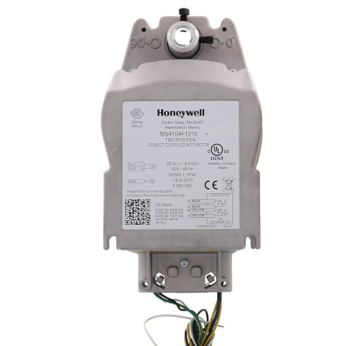 HONEYWELL Honeywell MS4104F1210 Universal Fire and Smoke Damper Actuator 120V