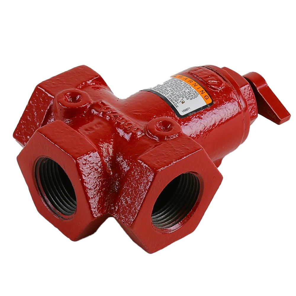 BELL & GOSSETT Bell & Gossett 107018 SA-1 Straight-Angle Flow Control Valve 1 inch NPT Iron Body