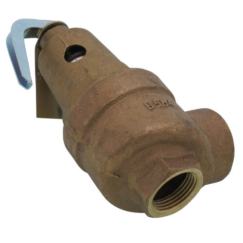APOLLO VALVES Apollo Valves 10-605-15 1 Inch FNPT RVW60 2,728,000 BTU Bronze Hot Water Relief Valve, 75 PSIG