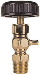 APOLLO VALVES Apollo Valves 26-305-01 1/2 Inch Compression Gauge Cock Satin Brass