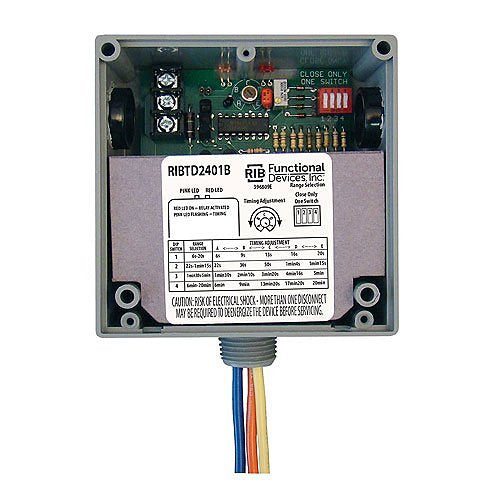 FUNCTIONAL DEVICES RIBTD2401B TIME DELAY RELAYS
