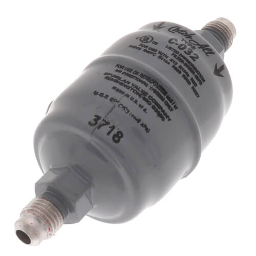 SPORLAN Sporlan 400000 Catch-All Filter-Drier SAE Flare 3 Cubic Inches