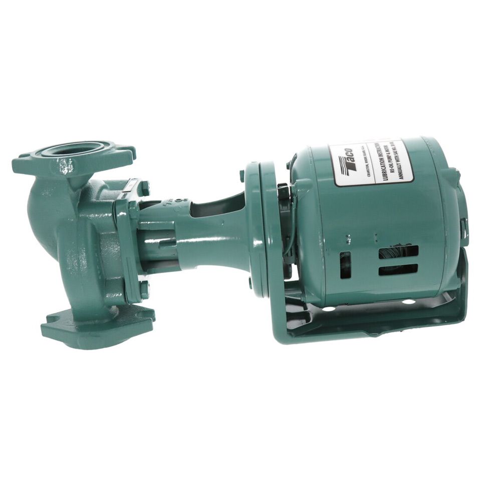 TACO Taco 110-24 Cast Iron In-Line Circulator Pump 1/12 HP 115V