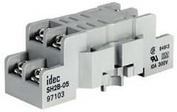 IDEC IDEC SH2B-05 Relay Socket for RH2B 10Amp 300Volt DIN Rail Mount