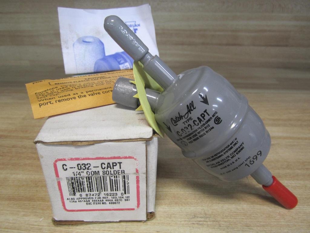 SPORLAN Sporlan 400072 Catch-All Filter-Drier 1/4 Inch Sweat Sealed, Replacement 400072