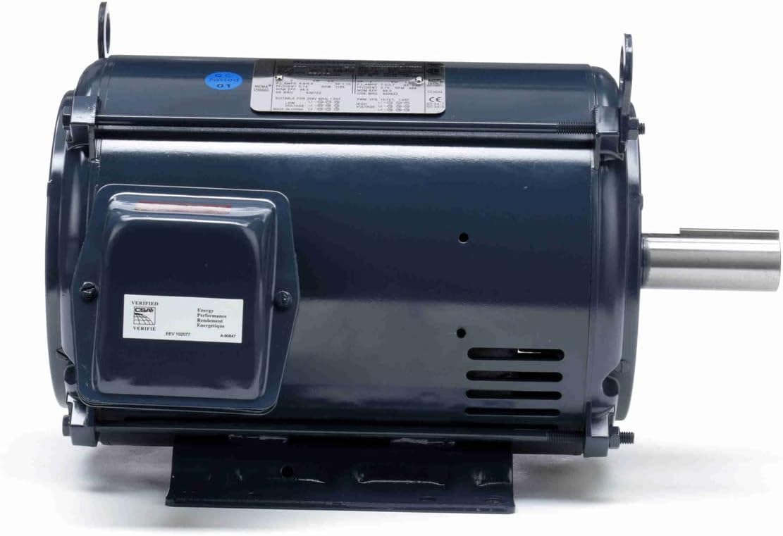 MARATHON MOTORS MARATHON GT0011A 3 HP 1200 RPM 213T Frame 230/460V Open Drip Electric Motor