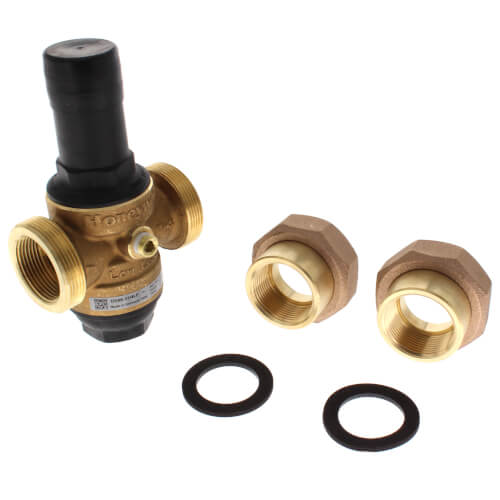 RESIDEO Resideo Braukmann DS06-103-DUT-LF Pressure Reducing Valve 1-1/4 Inch Double Union NPT DialSet