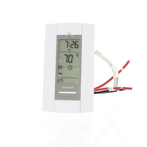 RESIDEO Honeywell Home TL8230A1003 Line Voltage Thermostat Electric Heat 7-Day Programmable 208/240VAC