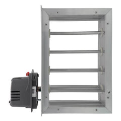 RESIDEO Honeywell Home ZD8X12TZ 8 in. x 12 in. TrueZONE Rectangular Parallel Blade Damper - HVAC Zone Control Damper