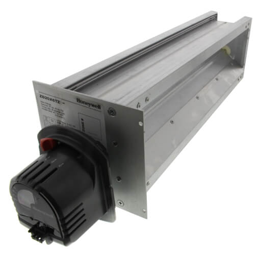 RESIDEO Honeywell Home ZD20X6TZ 20 in x 6 in TrueZONE Rectangular Parallel Blade Damper