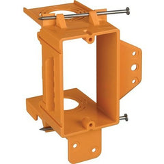 ABB ABB SC100A Carlon Single-Gang Low-Voltage Bracket 24-Pack Non-Metallic Orange