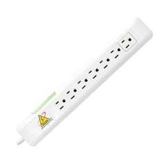 DIVERSITECH DITEK DTK-7VS Power Strip with Load Sensing Technology and AC Power Outlets